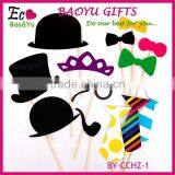 76 Pcs/Set Fashion Funny Photo Booth Props Hat Mustache On A Stick Wedding Birthday Party Favor Wedding Props Wedding Decoration thumbnail-2