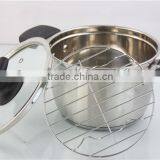 Hot Selling Tall Metal Stainless Steel Soup Pan Sause Pot thumbnail-5