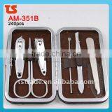 2014 Professional 5PCS Nail Pedicure Manicure Set Tools AM-351B thumbnail-1