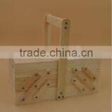 Folding Wooden Sewing Box thumbnail-4