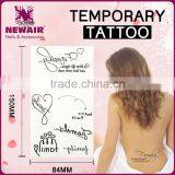 Latest Arrival Attractive Style Pretty Interesting Funny Tattoo Sticker thumbnail-4