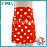 Childrens Boutique Clothing Young Girl Charming Polka Dot Mini Skirt Party Dance Wear Cotton Skirts thumbnail-2