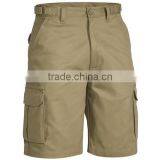 Multi-pocket Working Trousers Cotton Drill Mens Cargo Shorts thumbnail-2