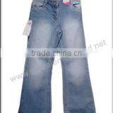 Men's Baggy Straight Padded Rip Fit Jeans WM-022 thumbnail-1