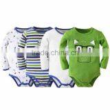 Mom and Bab Summer Short Sleeves Baby Rompers,100% Cotton Cute Embroider Long Sleeve Bodysuit, Baby Clothes thumbnail-2