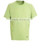 Men's Round Neck Polyester Dri Fit Flat Flock Short Sleeve T-shirt thumbnail-3