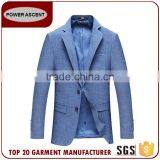 Oem Design Blue Custom Blazer Men Casual Latest Suits Jacket In Fashion thumbnail-2