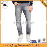100% Cotton Washed Slim Men Fashion Jeans Trousers thumbnail-3