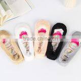 Zm40577b Wholesale Summer Women Lace Low-cut Liners Socks thumbnail-3