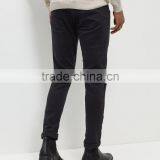 Man Black Ripped Knee Denim Skinny Jeans thumbnail-3