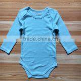 2017 New Design Baby Rompers Plain 100% Cotton thumbnail-4