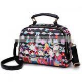 School Girls Go Shopping PU Leather Polyester Character Pattern 82721 Shoulder Bag thumbnail-3