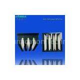 H13 / EN 1822 Glass Fibre Paper High Capacity v Bank Filter With Low Initial Resistance thumbnail-1