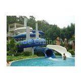 Fiberglass Closed Spiral Water Slide , Swimming Pool Water Slide thumbnail-1