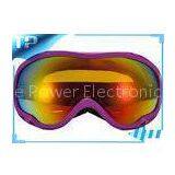 Colorful Double Lens Youth Custom Anti Fog Ski Goggles For Snow Sports