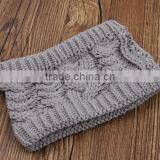 Womens Girl Woolen Knitted Crochet Warm Beanie Ski Hat Head Band Cap thumbnail-3