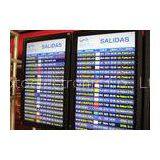 High Brightness Airport Information Signs Impact Resistant Energy Saving