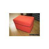 Foldable Storage Ottoman thumbnail-1