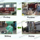 High quality cassava flour processing machine