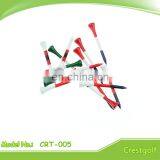 Mixed Color Wooden Tee Colorful Golf Tee thumbnail-1