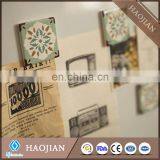Ceramic Fridge Magnet Ceramic Tile With Magnet Sublimation Blank Fridge Magnet