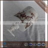 Sublimation Ceramic Soap Dispenser With White Plastic Water Pump thumbnail-5