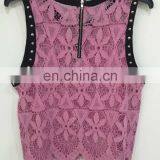 Spell Color Rivet Full of Bud Silk Women's Vest thumbnail-2
