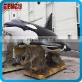 Realistic Animatronic Whale 3D Mechanical Whale Model