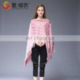 Personalized Layer Pleated Design Loose Women Big Size Pleated Tops With Tassels Hem thumbnail-1