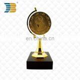 High Quality Made in China Metal With Wooden Bottom Anniversary Trophy thumbnail-2