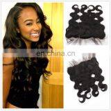 Body Wave13*4 Frontal Remy Hair Peruvian Human Hair Bundles for Black Women