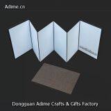 4x6 5x7 6x8 Leather Linen DIY Self Mount Accordion Photo Book Album thumbnail-3