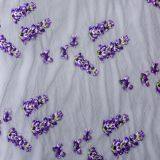 Flower Patterns Spandex Embroidery on Lace Fabric thumbnail-2