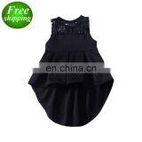 Free Ship 2019 Summer Girls Latest Princess Sweet Baby Girl Party Dress Children Frocks Designs 1-4Y thumbnail-1