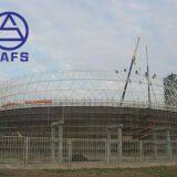 SAFS Cost Saving Bolt Connection Steel Structure Space Frame Dome Coal Stock Yard thumbnail-2