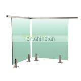 Best Modern Design Glass Fence and Glass Spigot Stainless Steel Frameless Glass Balcony Railing thumbnail-6