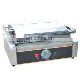 Commercial Sandwich Panini Press Grill Full Grooved Plate Electric Contact Grill Commercial Panini Press thumbnail-4