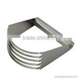 Top Sale High Quality Non-slip Grip Stainless Steel Dough Pastry Blender thumbnail-1