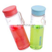 2021 400ml Plastic Drink Bottle Red Earth Tritan Material Eco Friendly Customized Water Bottle With Holder