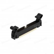 Denentech 2.00mm Pitch Pins Custom Dual Row Straight DIP Ejector Header Connector for PCB