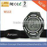 Hot Sale Classical Design 5.3k hz Wireless Heart Rate Monitor Watch thumbnail-1
