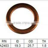 Oil Drain Plug Gaskets Copper