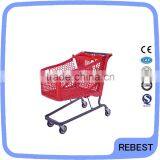 Portable Folding Plastic Shopping Cart
