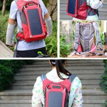 Outdoor Solar Panel Backpack Business Laptop Backpack With USB Charger Port