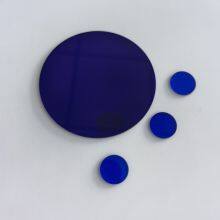 Purple Optical Glass Custom ZWB2 Optical Glass Filter Selected Absorption Type Glass thumbnail-2