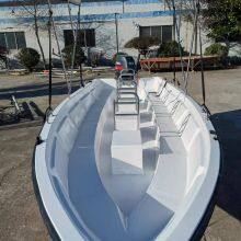 Customized Fiberglass Boat, Fishing Boat, Fast Boat, Hard Bottomed Boat, Assault Boat thumbnail-3