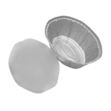 Extra Deep 2350ml Oval Foil Tray Disposable Food Container for Cooking Grilling and Storage thumbnail-4