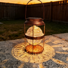 Solar Lawn Lights, Solar Ice Brick Night Lights, Solar Wall Lights, Projection Lights, Decorative Landscape Lights thumbnail-5