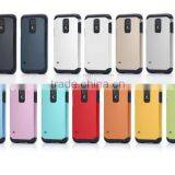 2015 Newest Colorful Tough Slim Armor combo Case Strong Shockproof for Samsung Galaxy S5 I9600 Case Cover back case