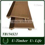 Waterproof WPC Composite Wood Wall Panel for Exterior Wall Decoration thumbnail-6